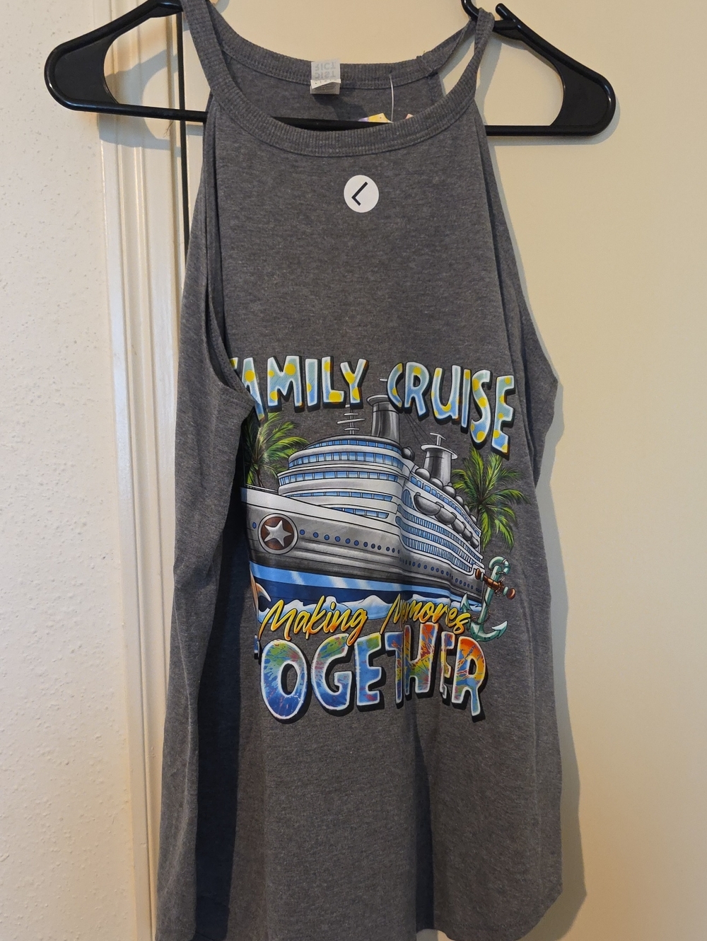 District Gray 'Family Cruise' Graphic Tank Top